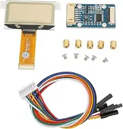 1.51 Inch Screen Module 128x64 Resolution SPI I2C Interface Full View Transparent Blue Screen Module for