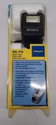 Sony HVLF10 Compact Video Flash for most Handycam Camcorders