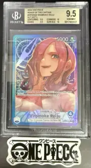 BGS 9.5 One Piece OP06-042 L* Vinsmoke Reiju Alt Art - English-Wings the Captain