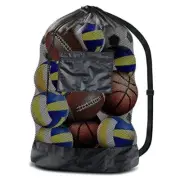 Extra Large Sports Ball Bag Mesh Socce Ball Bag Heavy Duty 30” x 40”