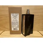 (法意公司貨）ABERCROMBIE & FITCH AF 湛藍男性淡香水 100ML TESTER 無上蓋