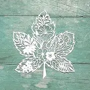 Maple Leaf Flower Cutting Dies Metal Cutting Dies Stencils for Scrapbooking New 2019 Craft Die Cut Card Making Embossing Stencil