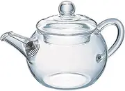 HARIO QSM-1 Asian Teapot, Round Use, 6.1 fl oz (180 ml), Heat-Resistant Glass, Teapot