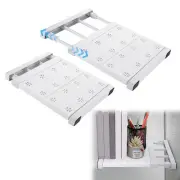 2 Pcs School Locker Shelf Organizer - Adjustable Locker Divider Mate Easy4337