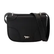 Maison Kitsuné Foldover Top Mini Boogie Bag One size Black