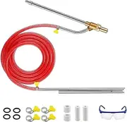 Sandblastkit Pro Pressure Washer, Sand Blast Kit Pro, Pressure Washer Sandblasting Kit, 1/4 Inch Quick Disconnect, with Replaceable Nozzle, Goggles(1 PCS)