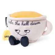 Punchkins "Calm The Hell Down" Plush Teacup