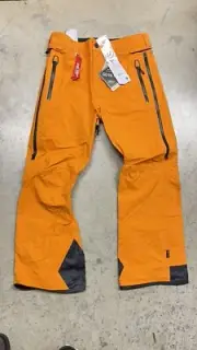 2024 NWT Volcom Mens 3L Guide Gore-Tex Snowboard Pants Med Gold $570