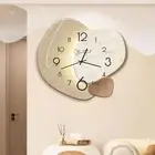 Wall Clock Wall Mount Silent Easy to Read Mute Clock for Office Table Home