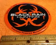 Black Rain Firearms O Vinyl Peel N Stick Original Decal Sticker Shot Show 2023
