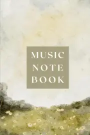 Mini Music Notebook: 100-Page Blank Sheet | 6 Staves per Page | Mini Size 4" X 6