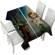 Eve and the Tree of Knowledge Woman and Snake Tablecloth
