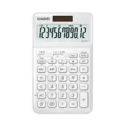 White JW-200SC Casio Color Calculator