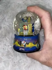 Vintage New York City Snow Globe With Statue Of Liberty And Skyline