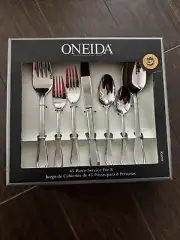 Oneida JOANN - Stainless Steel 45pc. Flatware Set (Service for Eight)