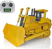 wheelfun JDM 1/14 Metal Hydraulic RC Bulldozer JDM-98 DXR2 I6S Radio Sound Pump Esc Motor RC Heavy Equipment