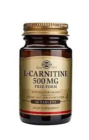 Solgar L-Carnitine 500 mg Tablets, 30