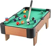 Mini Pool Table Desktop with Sticks and Balls,Leisure Time,Portable,Tabletop Billiards Game Indoor Game Toy for Parent Child