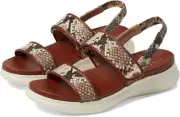 Cole Haan ZeroGrand Meritt Womens Size 8 (B) Sandals Sand Dollar Snake Print