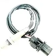 30-0300 30-4110 X-Series Wideband O2 Air Fuel Ratio Gauge Kit LSU 4.9 Oxygen Sensor 0258017025 +15 * 4.3cm, Compatible with A-EM DecaIl(30-4110 BK Decal)
