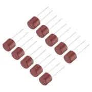 50Pcs Cylindrical DIP Mounted Miniature Micro Fuse , 1.6A 250V, Red