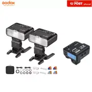 Godox Macro Flash MF12-K2 Kit 2.4G TTL Speedlite + X2T-C/N/S/F/O Trigger