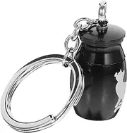 Pet Ashes Keychain Urn Durable Cremation for Pet Owners Simple Design Memorial Key Holder for Pet Ashes Present for