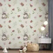 [Namly Design] Wall Paper - Badger with Berries