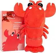 Microwavable Heating Pad for Cramps, Cuddly Warming Pillow, Cute Lobster Plush with Heating Pad