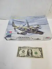 HobbyBoss 1/72 Russian Ka-50 Black Shark 87217, Complete, No Decals
