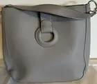 LOUENHIDE ‘Antonia’ Handbag. Elephant Grey. Includes Inner Bag & Long Strap BNWT