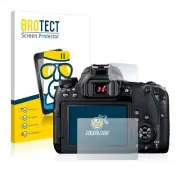 Canon EOS 77D , BROTECT® AirGlass® Premium Glass Screen Protector, Extra-Hard