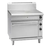 Waldorf 800 Series RNL8110GE - 900mm Gas Target Top Electric Static Oven Range