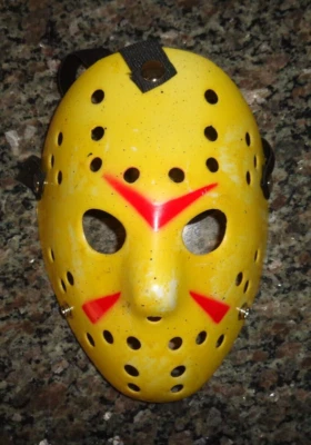 Halloween Horror Friday The 13th JASON Vorhees Hockey Mask Cosplay NIP Adult