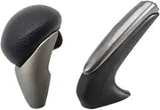 Fit for Honda Civic 2006~2011 2008 Brake Handle Gear Shift Knob Cover Left Hand Drive Gear Shift Knob 47115-SNA-A82ZA 54130-SNA-A81(Green)