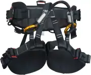 SOB Climbing Harness, Half Body Tree Climbing Harness Men,Thicken Widen Protect