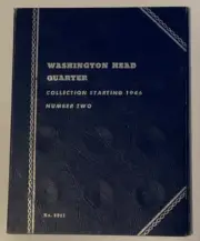 Whitman Coin Collecting Folders - New / Old Stock - Washington Quarter #2 1946-