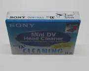 1 Sony USA Mini DV head cleaning cassette for Canon 3ccd pro camcorders