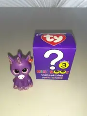 TY MINI BOO AMETHYST SERIES 3 HAND PAINTED COLLECTIBLE UNOPENED