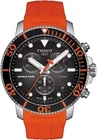 Tissot Seastar 1000 Chronograph Orange Rubber Men's Watch T120.417.17.051.01