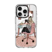 iPhone 16 Pro Clear Case MagSafe Compatible Boss girl studio