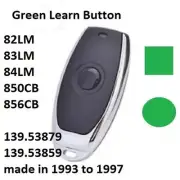 1/2For Craftsman Garage Door With Green Learn Button Opener Remote Control Visor