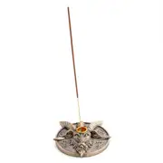 [MDI Australia] Baphomet Round Incense Burner & Candle Holder