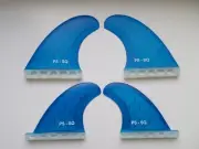 QUAD set PERFORMANCE CORE surfboard fibreglass FINS compatible future style