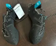 Scarpa Chimera Climbing Bouldering Mens Shoes Size US 10.5 EU 44 Black Azure NIB