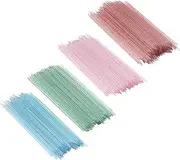 VINTORKY Professional Nail Art Tools 400pcs Manicure Stick Set Nail Dotting Tool Multicolored for Home Salon