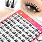 No Need Glue Self-adhesive Lash Clusters Reusable DIY Lash Extensions Women