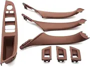 Interior Decoration Left-Hand Drive LHD Car Accessories Interior Door Handle 7-Piece Set for B&MW 5 Series F10 F18 523 525 528 2010-2017(Style 3)