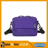 在飛比找Yahoo奇摩購物中心優惠-【OUTDOOR】輕遊系-側背包-紫色 OD201105PL