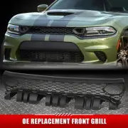 [Honeycomb Mesh] For 19 Dodge Charger GT R/T SRT Hellcat SXT Front Upper Grille